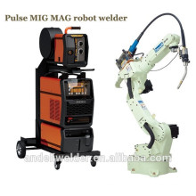 Robot de soudage machine double impulsion MIG MAG multifonction aluminium MIG soudeuse robotique de soudage machine